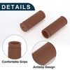 Unique Bargains Bike Handlebar Grips Covers 3.35" Long Brown 1 Pair - 4 of 4