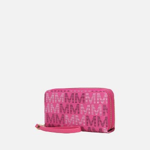 MKF Collection Hofstra M Signature Wristlet Wallet Vegan Leather Card Slots by Mia K - 1 of 4