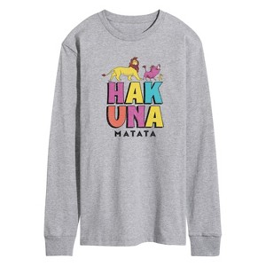 Men's - Disney - The Lion King Long Sleeve Graphic T-Shirt - 1 of 3