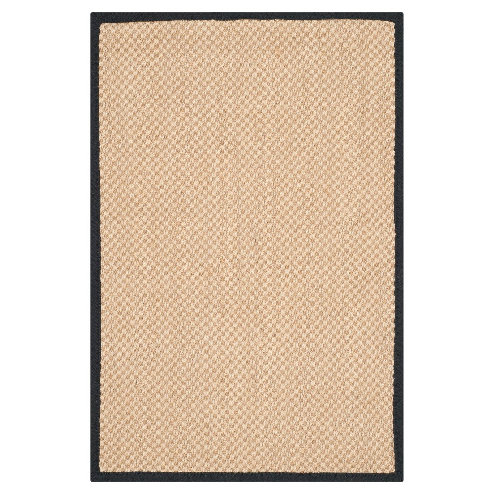 Natural Fiber Rug - Maize/Black - (2'x3') - Safavieh