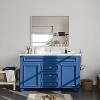 40-Inches x 32-Inches Framed Rectangle Bathroom Vanity Mirror - 4 of 4