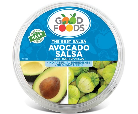 Good Foods Tomatillo Avocado Salsa - 12oz