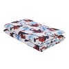 NoJo Marvel Spiderman to the Rescue Red, White, and Blue Preschool Nap Pad Sheet - 2 of 4