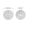Unique Bargains Round Loose Silicone Beads for DIY Keychain Jewelry Making 50 Pcs - 3 of 4