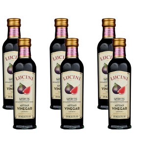 Lucini Savory Fig Balsamic Artisan Vinegar - Case of 6/8.5 oz - 1 of 4