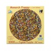 Sunsout Monarch Frenzy 1000 pc Round  Jigsaw Puzzle 35047 - 3 of 4