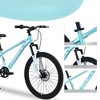 VisioGear Bicycles, 24 Inch Mountain Bike for Kids, Mountain Bike with Single Speed, Blue, 63.78"*24.8"*37.2" - 3 of 4