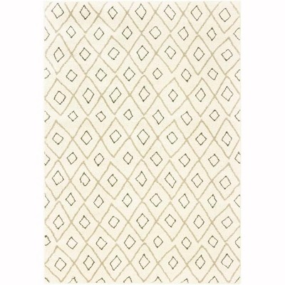 Oriental Weavers Carson 3943G Ivory/ Sand Indoor Area Rug - 2'3" x 7'6"
