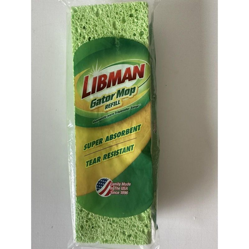 Libman Gator 9 in. Wet Cellulose Mop Refill 1 pk, 1 of 5