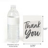 Big Dot of Happiness Champagne Elegantly Simple - Guest Party Favors Thank You Cards (8 count) - 3 of 4