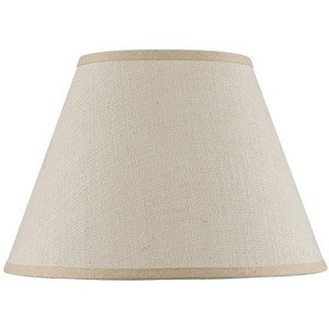 Cal Lighting Hardback Fine Burlap Shade - 1 of 2