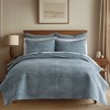 Velvet Stitch Euro Sham Set of 2 - Levtex Home - 3 of 3