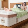 Whisen 14" King Hybrid Mattress, Luxury Ergonomic Mattress, Memory Foam Mattress, Pocket Innerspring - 3 of 4