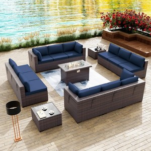 ALAULM Patio Furniture Sets 15 Pieces - 1 of 4