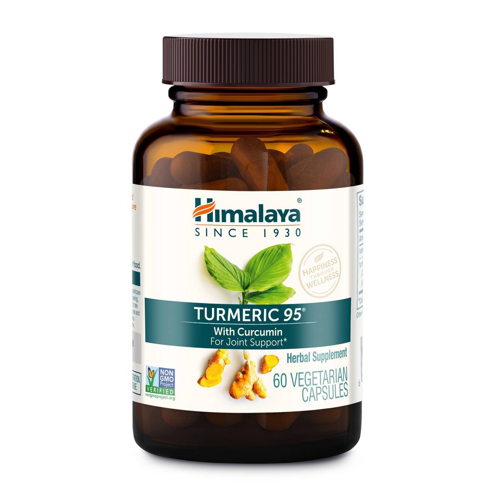 Photos - Vitamins & Minerals Himalaya Herbals Himalaya Turmeric 95 Vegan Capsules - 60ct 