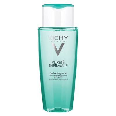 Vichy Pureté Thermale Perfecting Facial Toner, Alcohol Free Hydrating Toner for Face with Glycerin for Sensitive Skin - Fragrance Free - 6.75oz