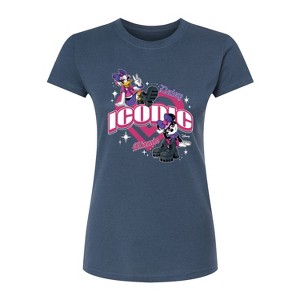 Women's - Disney - Minnie Daisy Y2K Fitted Graphic T-Shirt - 1 of 2