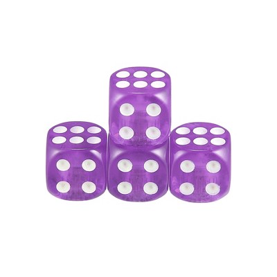 Unique Bargains Universal Car Dice Shape Wheel Tyre Tire Valve Air Stem Cap Cover 4 Pcs