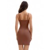 INSPIRE CHIC Women's Adjustable Spaghetti Strap Full Slips Tummy Control Under Dress Nightwear - 2 of 4