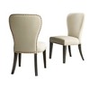 Set of 2 Savoy Upholstered Dining Armless Chairs - Alaterre Furniture - 3 of 4