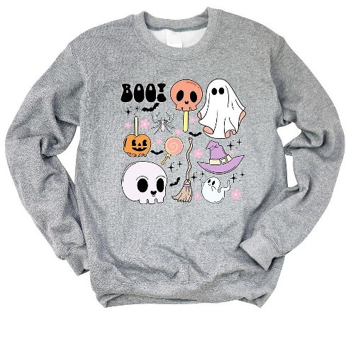 Pastel Spell Book - Cute Halloween T-Shirt Heather Orchid / 2XL