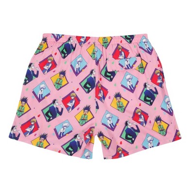 Hunter x Hunter Repeat Character Diamonds Pink Shorts-L — фото 2