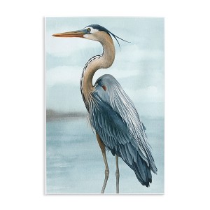 Stupell Industries Heron Bird on Beach Wall Plaque Art - 1 of 4