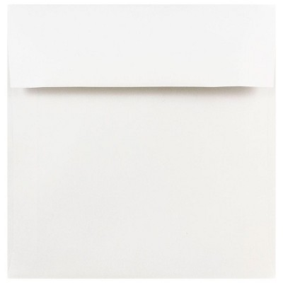 JAM Paper 8 x 8 Square Invitation Envelopes White 3992315I