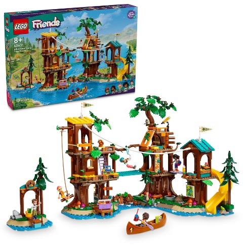 Lego Friends Adventure Camp Tree House Toy With Doll Accessories 42631 Target