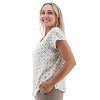 Aventura Clothing Women's Kristy Cap Sleeve Scoop Neck T-Shirt - 4 of 4