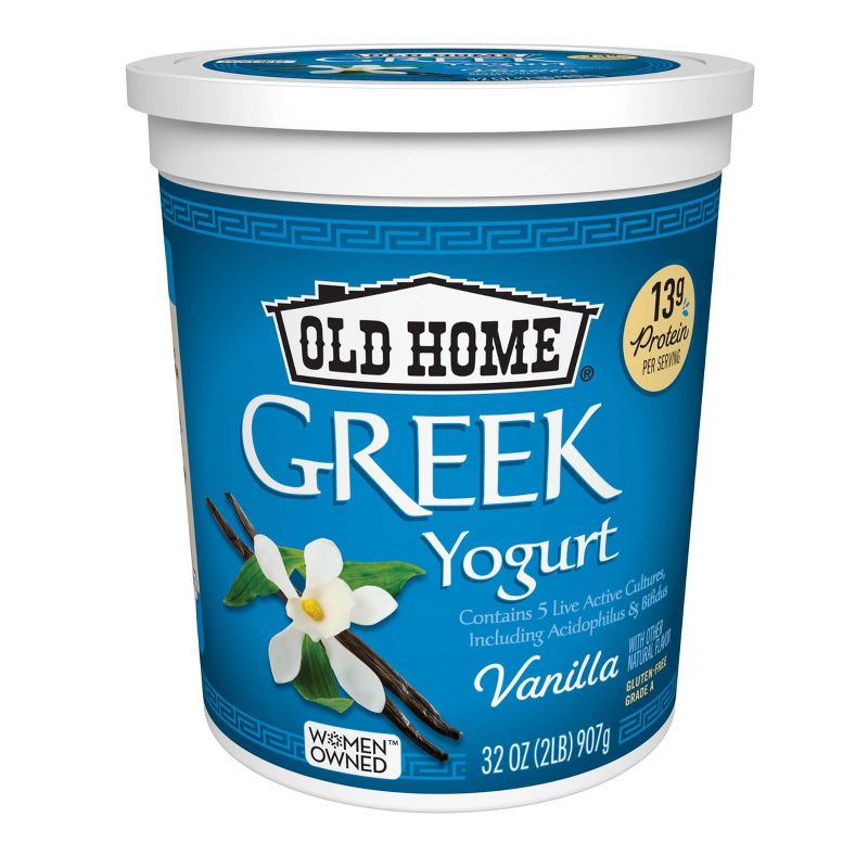 Old Home Greek Vanilla Yogurt - 32oz, 1 of 7