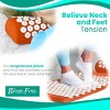 Sorbus 29 Inch Acupressure Mat, Pillow & Carry Bag Set - Helps with Stress, Back & Neck Pain - Great for Muscle Relaxation, Sciatica, & Meditation - 4 of 4