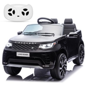 12V Licensed Land Rover 2-Seater Ride On Car for Kids, Battery Powered Electric Vehicle with Remote, LED Lights & Doors - 1 of 4