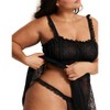 Adore Me Women's Maddy Babydoll Lingerie - 2 of 4