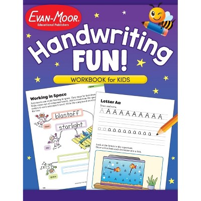 Handwriting Fun!, Grade K - 6 Workbook - (Handwriting Workbooks) by  Evan-Moor Educational Publishers (Paperback)