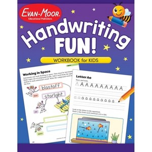 Handwriting Fun!, Grade K - 6 Workbook - (Handwriting Workbooks) by  Evan-Moor Educational Publishers (Paperback) - 1 of 1