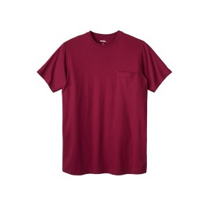 KingSize Shrink-Less Lightweight Pocket Crewneck T-Shirt - 1 of 4