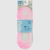 Peds Women's Tie-Dye Mesh 4pk Ultra Low Liner Casual Socks 5-10 - 2 of 3