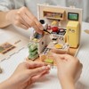 ROBOTIME Plastic House Building Set Toy DIY Doll House Playset for Construction Toys Diorama Kit Gifts, Multicolored, 6.4"*6.4"*6" - 2 of 4