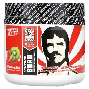 Old School Labs Vintage Burn, Muscle Preserving Fat Burner, Strawberry Kiwi, 4.4 oz (125 g) - 1 of 2