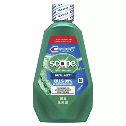 Crest Scope Outlast Mouthwash - Fresh Mint