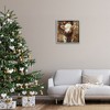Stupell Industries White Calf with Holiday Lights Framed Giclee Art - 3 of 4