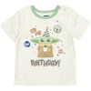 Star Wars Baby Yoda 3 Piece Set: T-Shirt Diaper Cover Hat -Test99 - 3 of 4