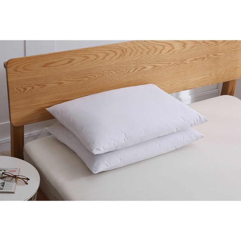 Jumbo Goose Feather Bed Pillow - St. James Home, 2 of 4