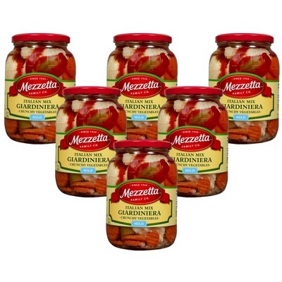 Mezzetta Italian Mix Giardiniera - Case of 6/32 fz