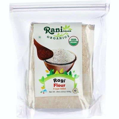 Rani Brand Authentic Indian Foods | Organic Ragi (Red Millet) Flour
