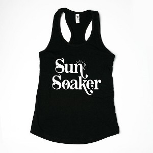 Simply Sage Market Women's Retro Sun Soaker Graphic Racerback Tank - 1 of 3