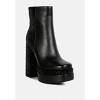 Dryday Diamante Zip Up Block Heel Boots Women - 2 of 4