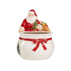 Spode Christmas Tree Santa 7.75 Inch Candy Bowl - 7.75 Inch - 1 of 4