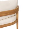 Maggift Patio Seating Sets Outdoor, Featuring Unique Design, Ideal for Chats, Perfect for Gardens, Living Spaces, Beige, 80"*80"*24.75" - 4 of 4